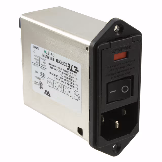 PM0S0DM6E TE Connectivity Corcom Filters  Power Entry Modules (PEM)